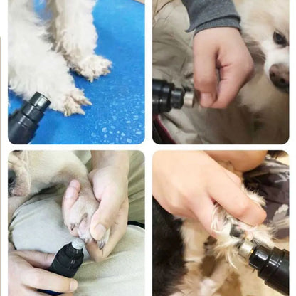 Photos clients de notre lime à ongles électrique pour chien et chat