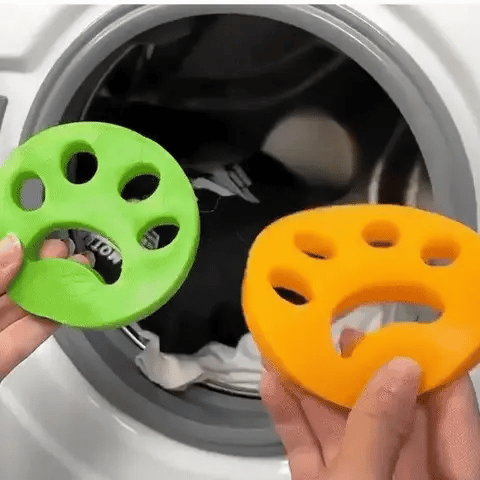 Attrape poils utilisé dans une machine à laver