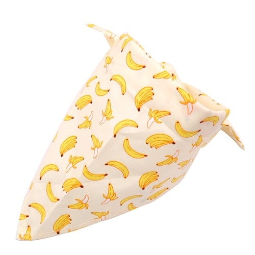 bandana banane pour chien