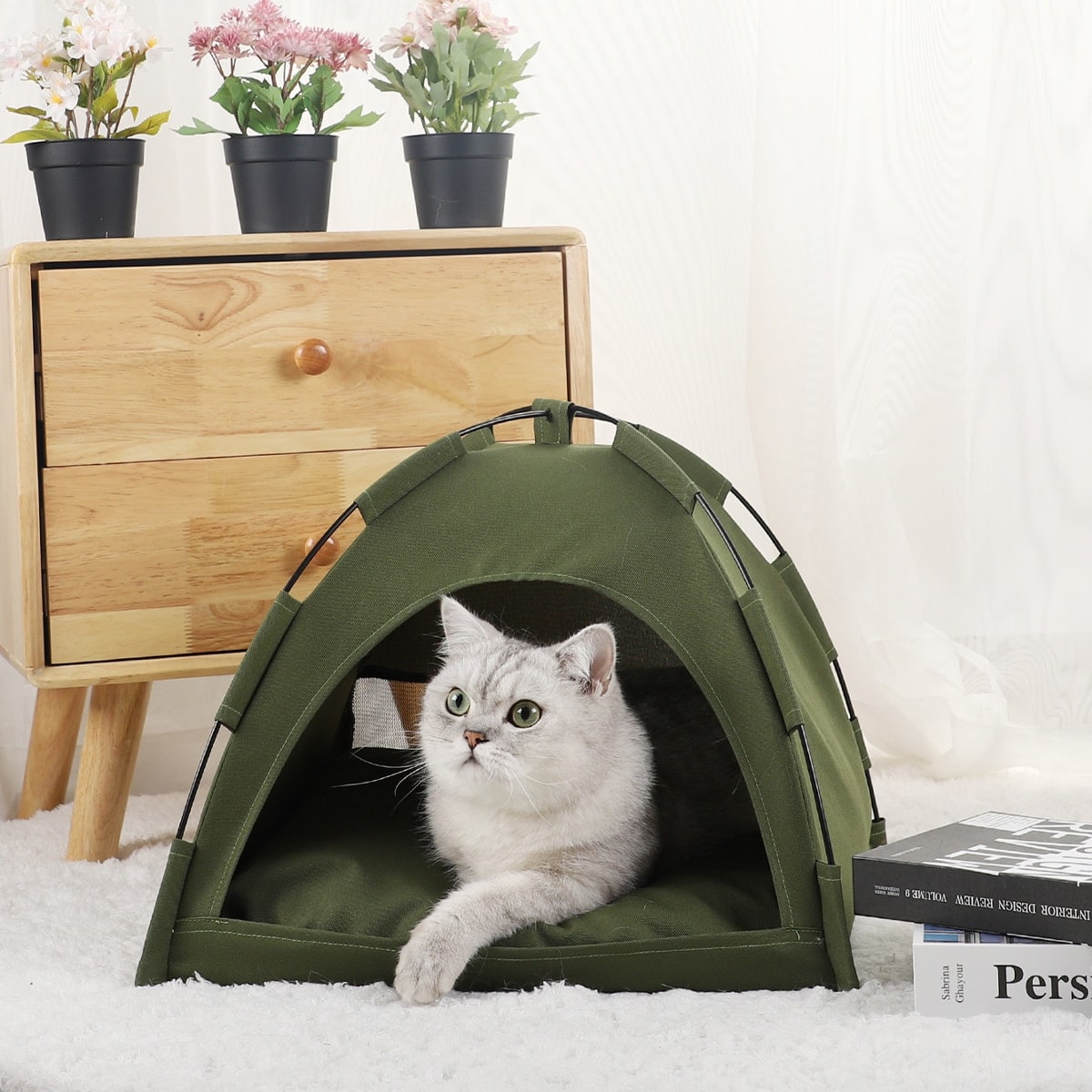 Tente pour chat confortable
