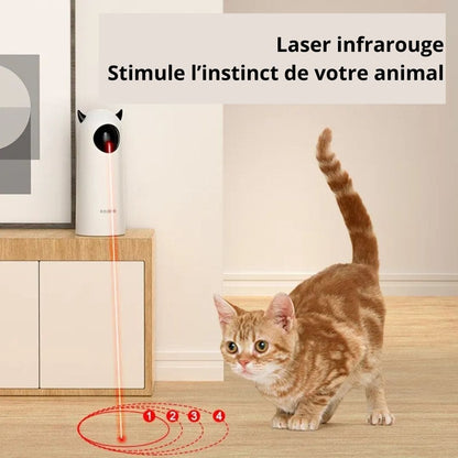 Laser infrarouge qui permet de stimuler l'instinct de chasse de son chat