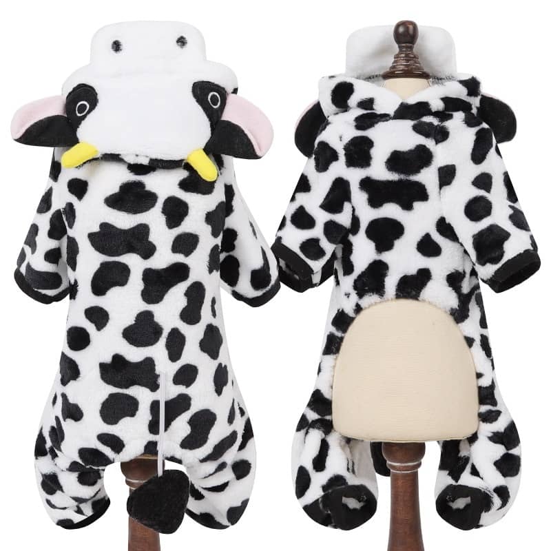 Présentation du pyjama vache pour animaux