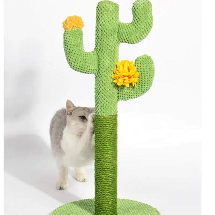 Griffoir cactus pour chat conçu pour stimuler les chats