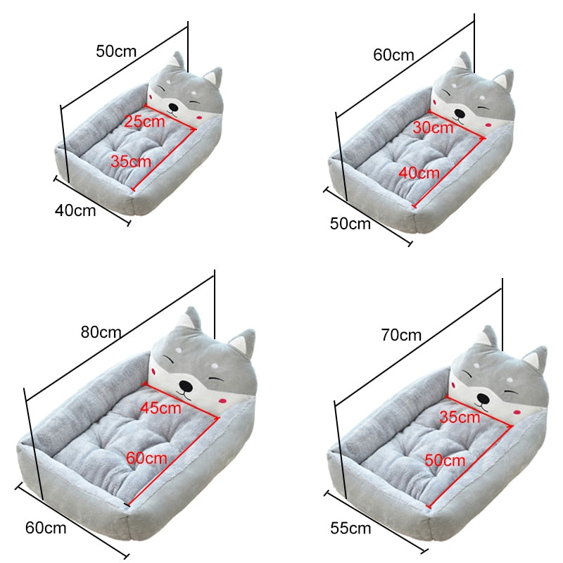 Dimensions du lit adorable pour animaux