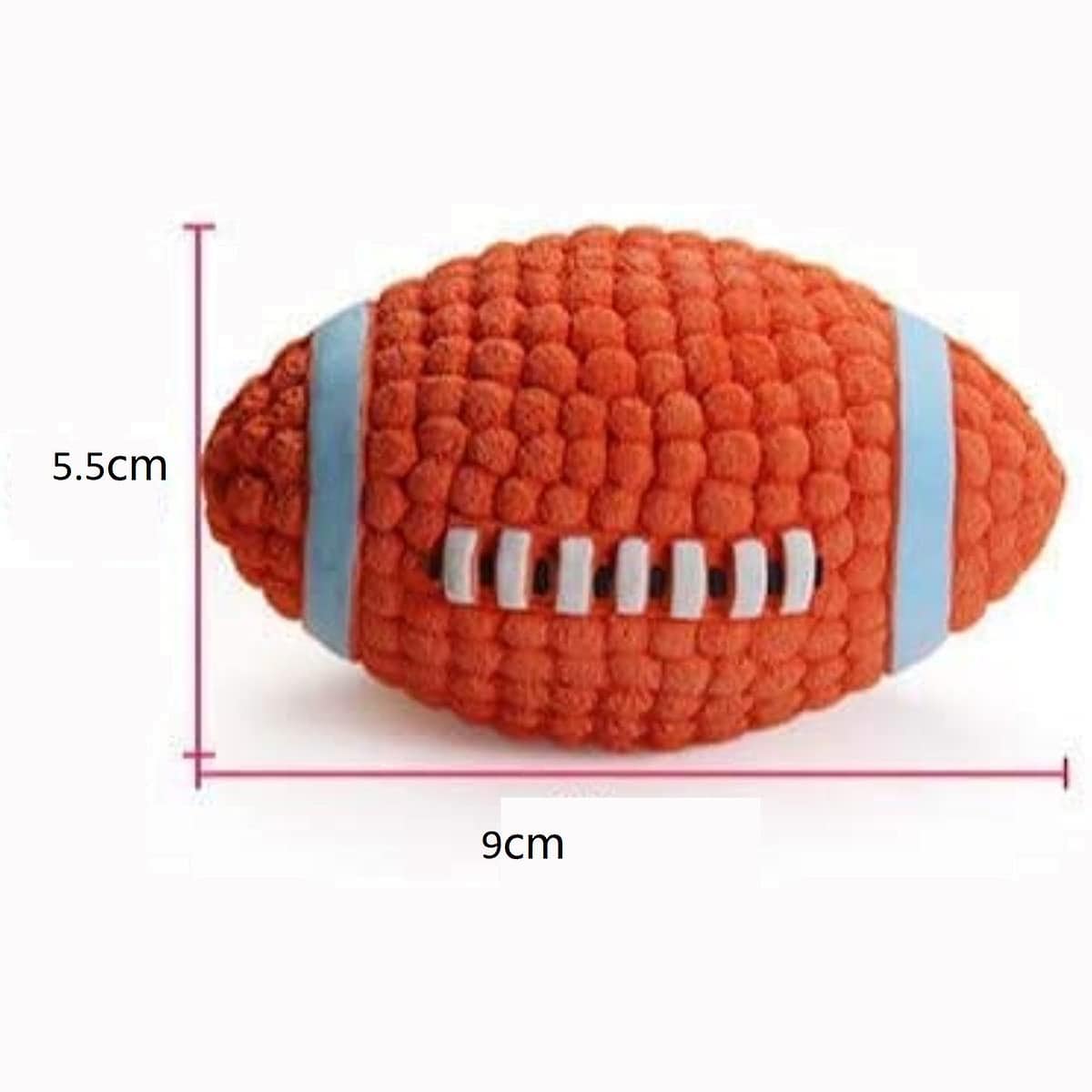 Dimensions de notre jouet balle de football américain