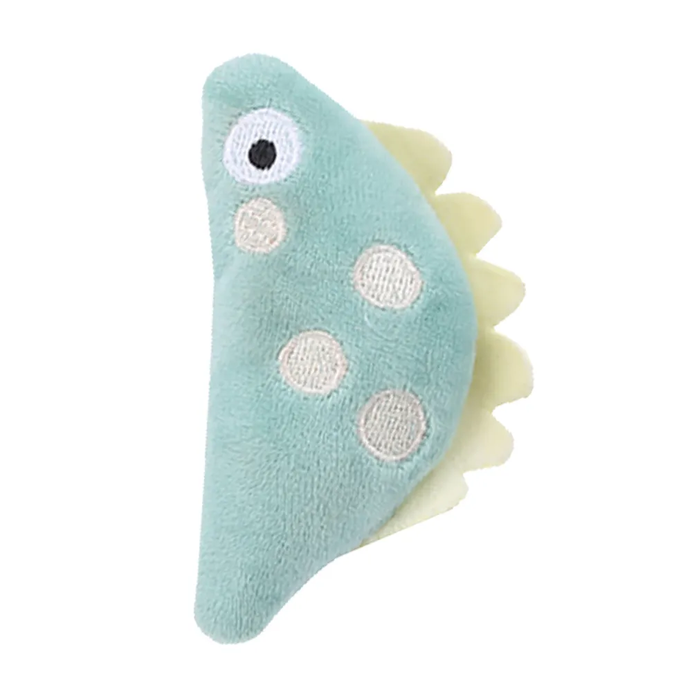 Mini peluches pour chat - Dino vert