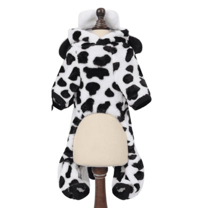 Dessous du pyjama vache pour animaux