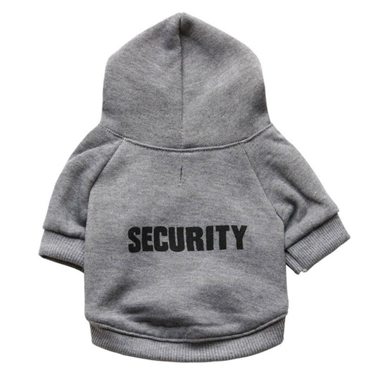 Pull "Security" gris pour animaux
