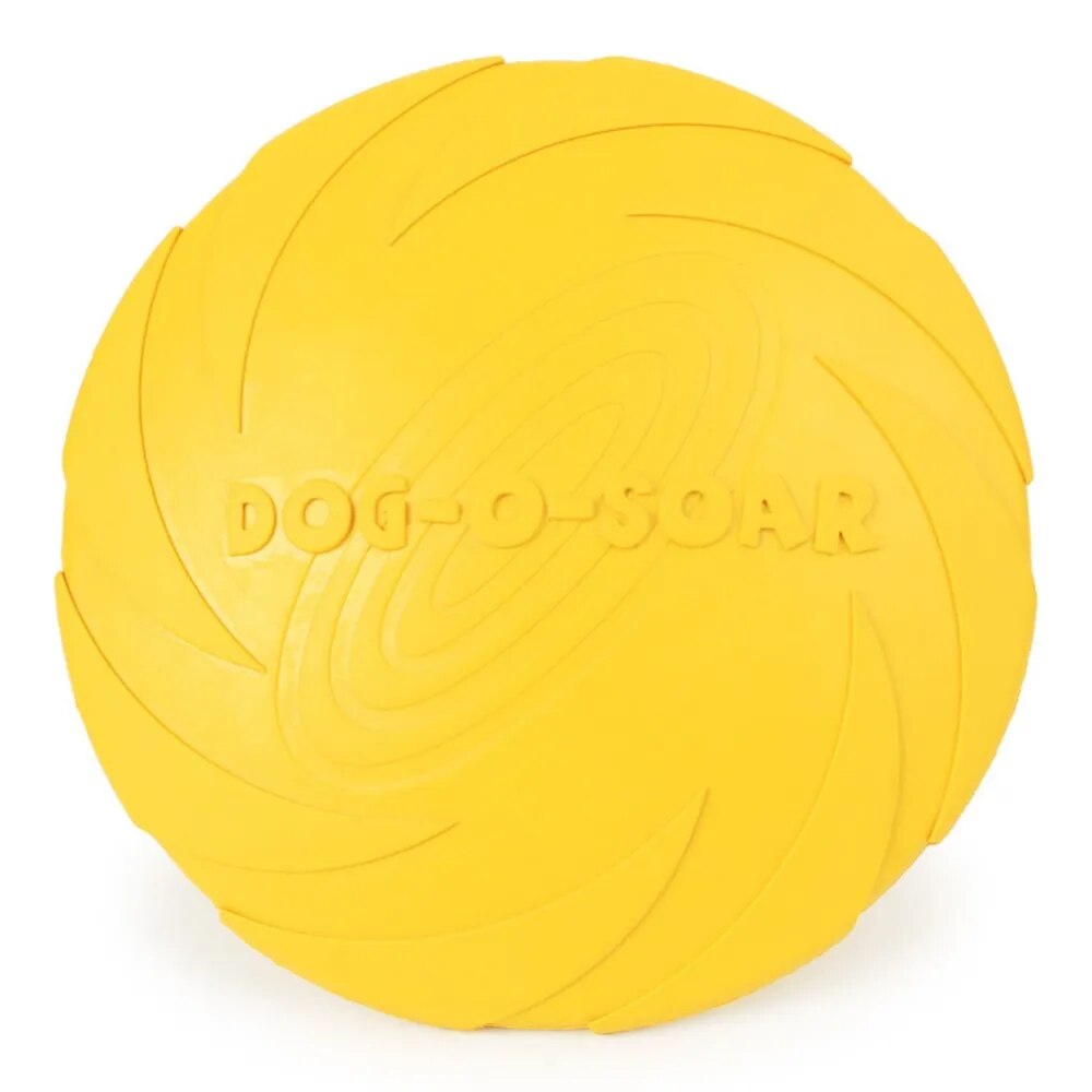 Frisbee jaune pour chien
