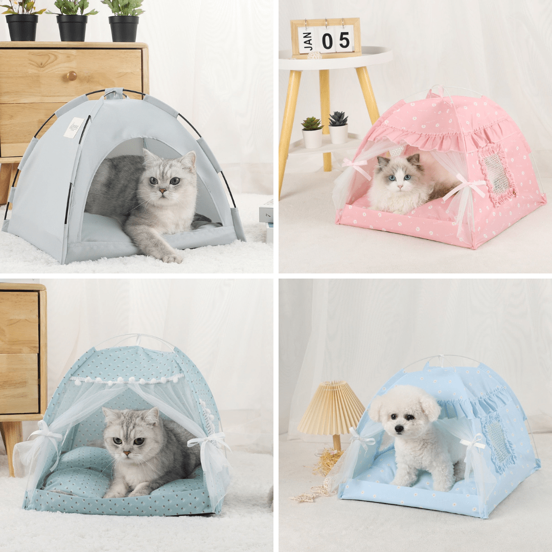 Petites tentes pour chat