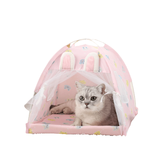 Petite tente pour chat - lapin