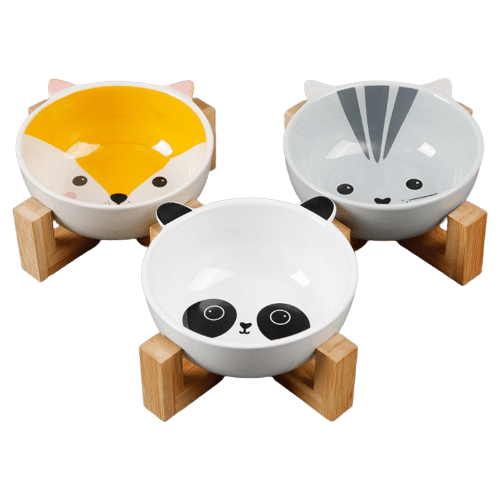 Collection de bol en céramique pour animaux