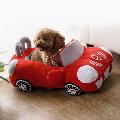 ZenCar™ : Lit en forme de voiture pour chat et chien