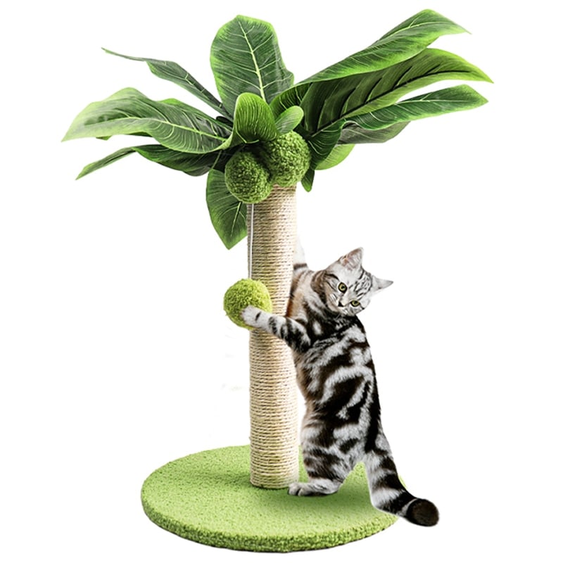 Griffoir en forme de palmier pour chat
