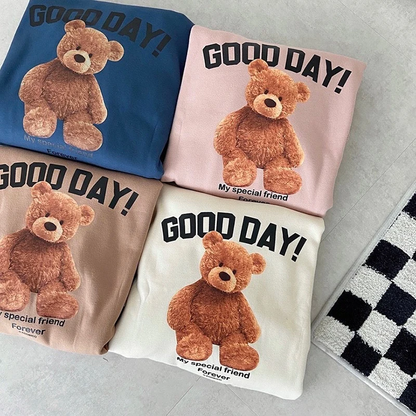 Pull à manches ours Good Day pour chien