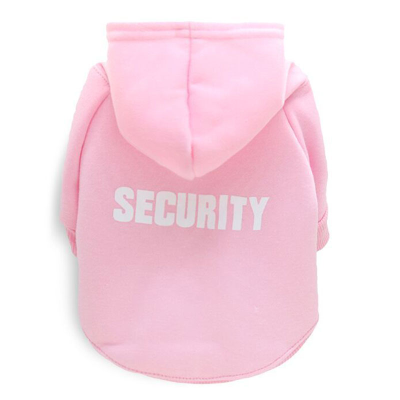 Pull "Security" rose pour animaux