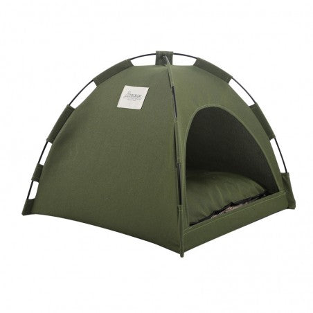 Petite tente pour chat - vert militaire