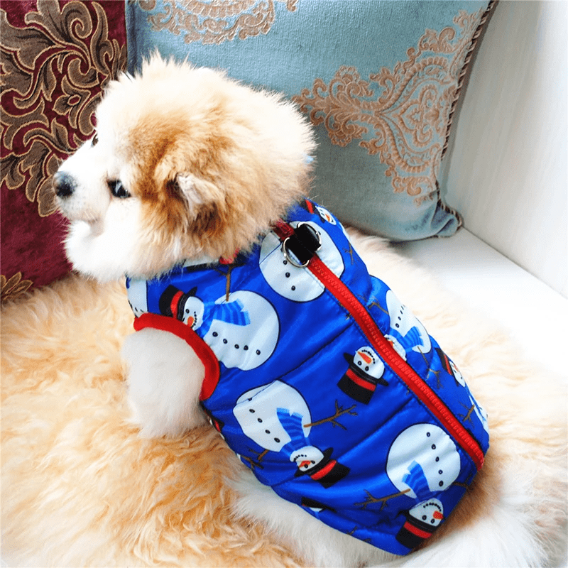 Veste imperméable pour chien - Edition Noël